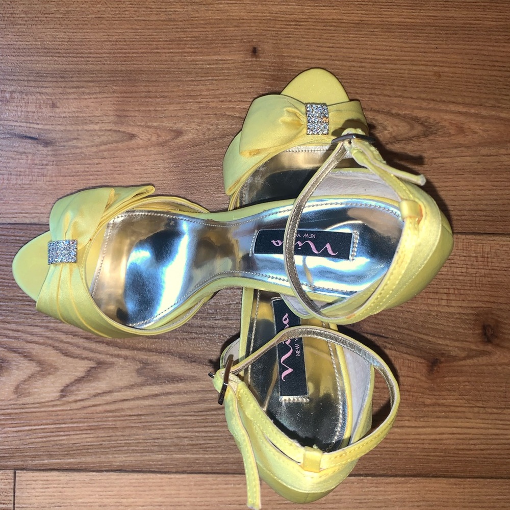 Yellow Nina New York Heels
